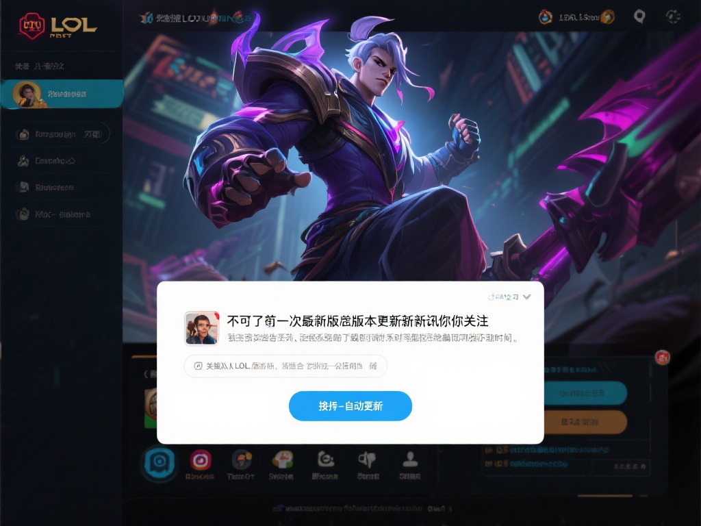 如何在LOL官网下载安装后更新到最新版本? 为了不漏掉任何一次最新版本更新,建议你关